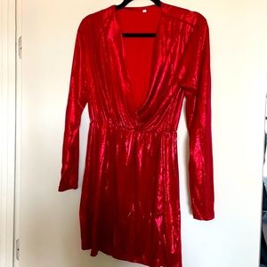 Cute going out red party dress never worn!